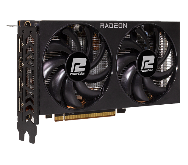 Відеокарта ATI Radeon RX 7600 8 Gb GDDR6 PowerColor Fighter V2 (RX 7600 8G-F\/V2) - зображення 3