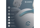 Безпровідна Bluetooth гарнітура GamePro Asgard Freya Pro White\/Blue (HSW201WB) - зображення 15