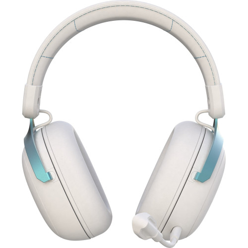 Безпровідна Bluetooth гарнітура GamePro Asgard Freya Pro White\/Blue (HSW201WB) - зображення 2
