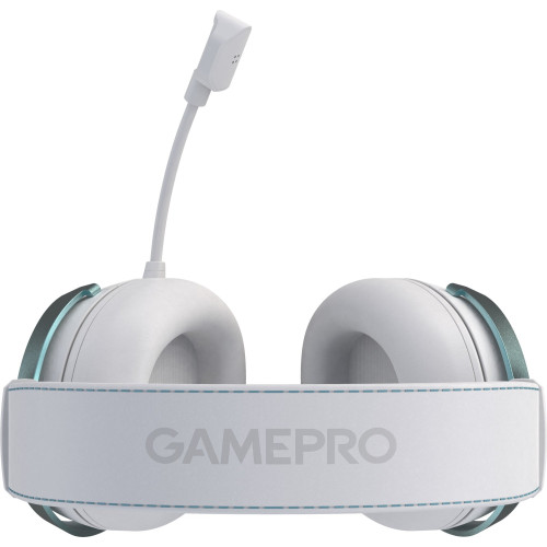 Безпровідна Bluetooth гарнітура GamePro Asgard Freya Pro White\/Blue (HSW201WB) - зображення 4
