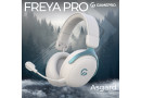 Безпровідна Bluetooth гарнітура GamePro Asgard Freya Pro White\/Blue (HSW201WB) - зображення 5