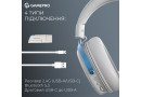 Безпровідна Bluetooth гарнітура GamePro Asgard Freya Pro White\/Blue (HSW201WB) - зображення 12