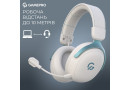 Безпровідна Bluetooth гарнітура GamePro Asgard Freya Pro White\/Blue (HSW201WB) - зображення 14