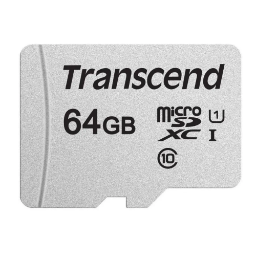 MicroSDXC 64 Gb Transcend class 10 UHS-I U1 - зображення 1