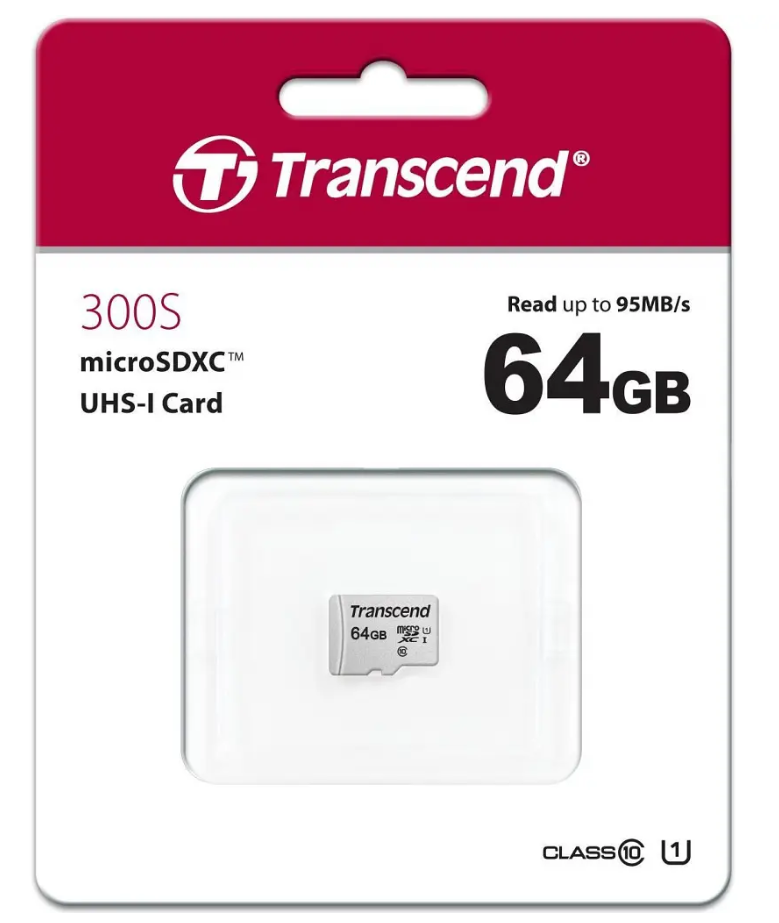MicroSDXC 64 Gb Transcend class 10 UHS-I U1 - зображення 2