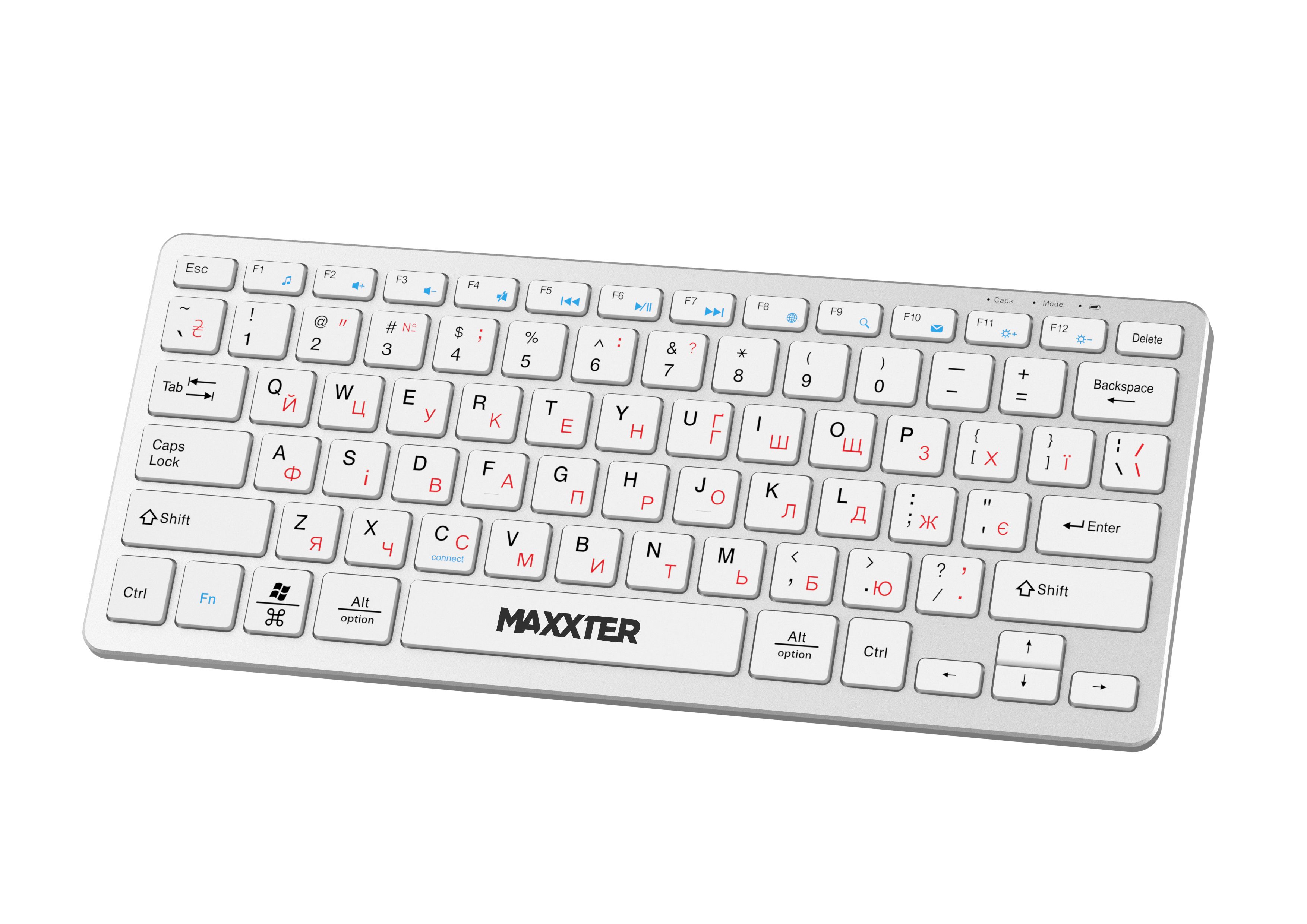 Клавіатура Maxxter KBW-C01S-UA - зображення 2