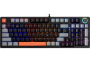 Клавіатура Xtrike ME GK-987 RGB Mechanical USB UA Black\/Grey (GK-987GGRUA) - зображення 1