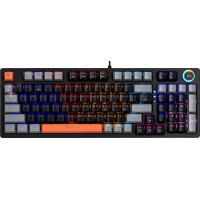 Клавіатура Xtrike ME GK-987 RGB Mechanical USB UA Black/Grey (GK-987GGRUA)
