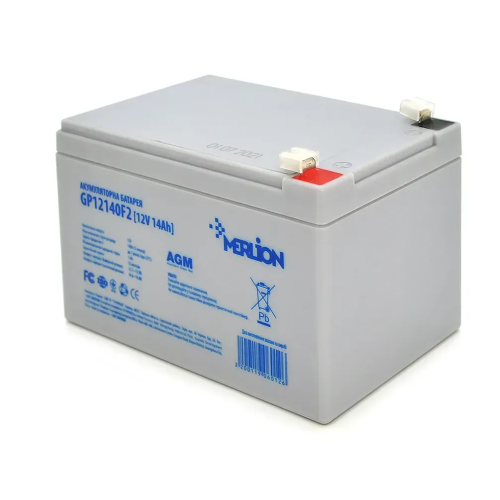 Акумуляторна батарея Merlion AGM 12V-14Ah (GP12140F2) - зображення 1
