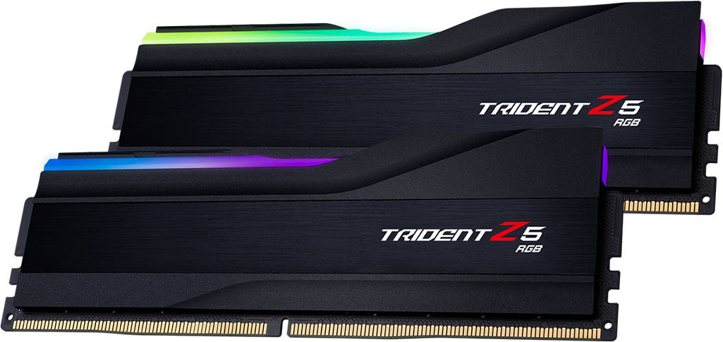 Пам'ять DDR5 RAM_32Gb (2x16Gb) 6000Mhz G.Skill Trident Z5 RGB Black (F5-6000J3238F16GX2-TZ5RK) - зображення 1