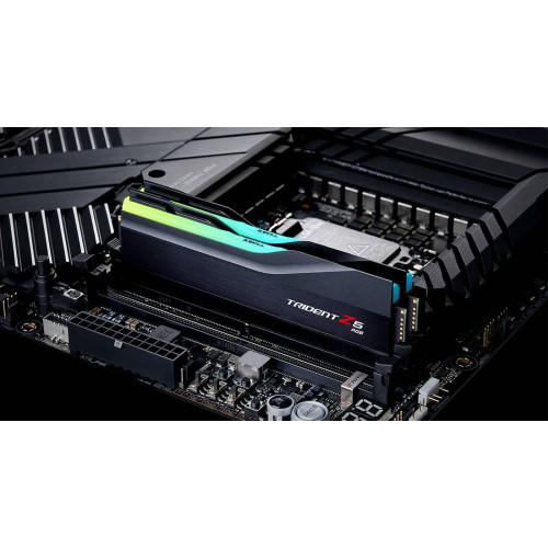 Пам'ять DDR5 RAM_32Gb (2x16Gb) 6000Mhz G.Skill Trident Z5 RGB Black (F5-6000J3238F16GX2-TZ5RK) - зображення 4