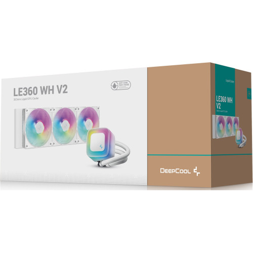 Система водяного охолодження Deepcool LE360 WH V2 - зображення 6