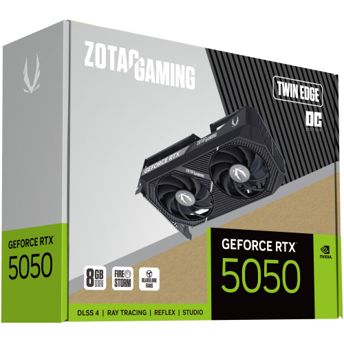 Відеокарта GeForce RTX 5050 8 GDDR6 ZOTAC Twin Edge OC (ZT-B50500H-10M) - зображення 7
