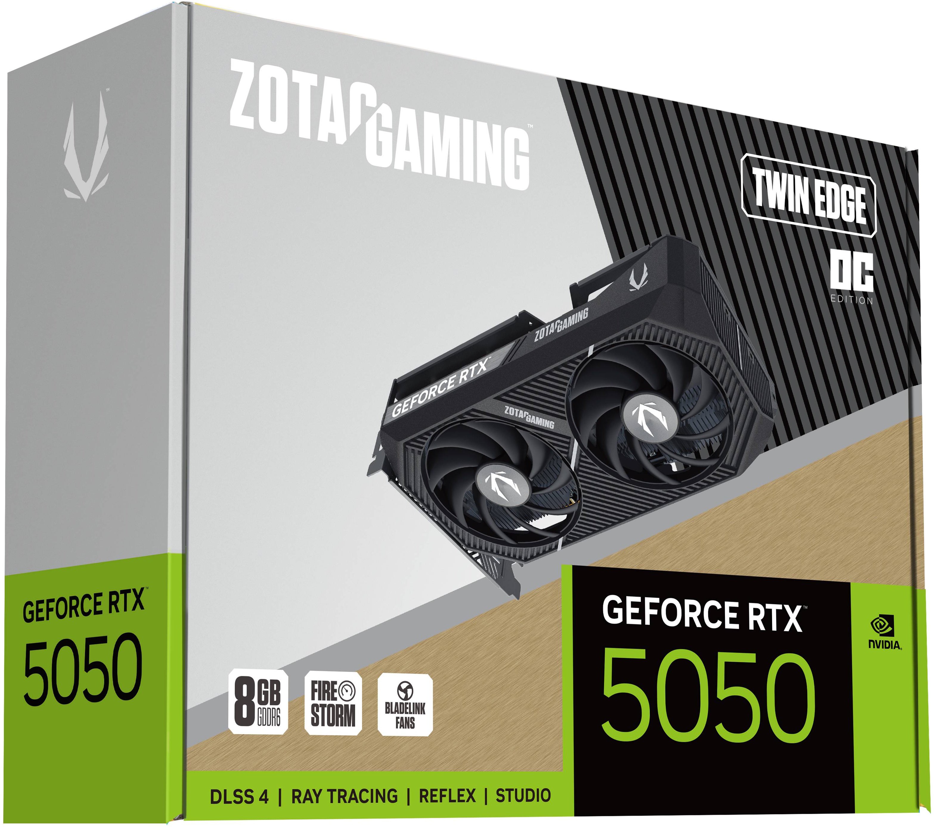 Відеокарта GeForce RTX 5050 8 GDDR6 ZOTAC Twin Edge OC (ZT-B50500H-10M) - зображення 7