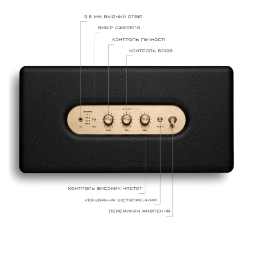 Колонка Marshall Woburn III Black - зображення 5