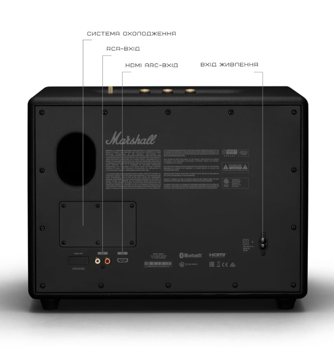 Колонка Marshall Woburn III Black - зображення 6