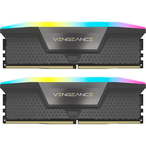 Пам'ять DDR5 RAM_32Gb (2x16Gb) 5600Mhz Corsair Vengeance RGB Black (CMH32GX5M2B5600Z36K) - зображення 1