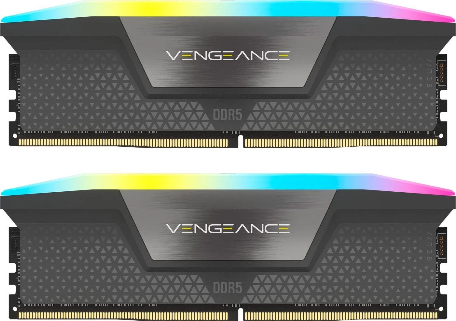 Пам'ять DDR5 RAM_32Gb (2x16Gb) 5600Mhz Corsair Vengeance RGB Black (CMH32GX5M2B5600Z36K) - зображення 1