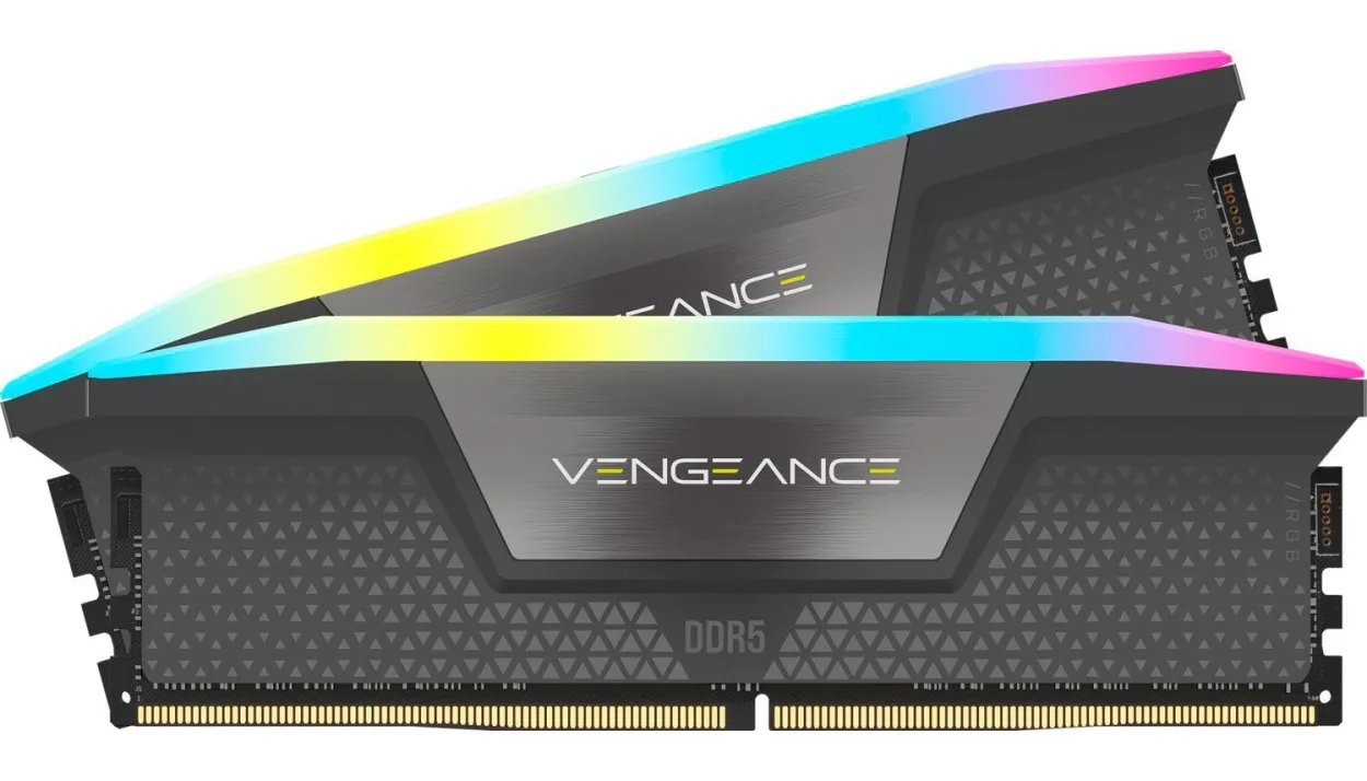 Пам'ять DDR5 RAM_32Gb (2x16Gb) 5600Mhz Corsair Vengeance RGB Black (CMH32GX5M2B5600Z36K) - зображення 2