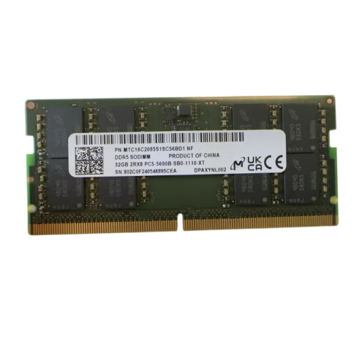 Пам'ять SoDIMM DDR5 32 Gb 5600 MHz Micron - зображення 1