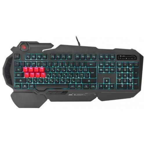 Клавіатура A4 Tech Bloody B318 LK - зображення 1