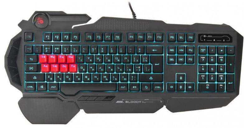 Клавіатура A4 Tech Bloody B318 LK - зображення 1
