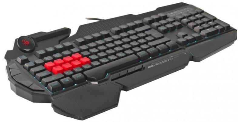 Клавіатура A4 Tech Bloody B318 LK - зображення 2