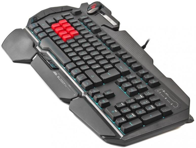 Клавіатура A4 Tech Bloody B318 LK - зображення 3