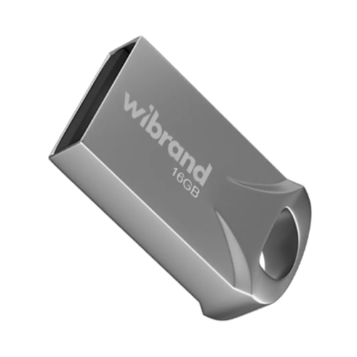 Флеш пам'ять USB 16Gb Wibrand Hawk Silver USB 2.0 - зображення 2