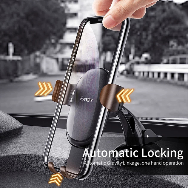 Авто-кріплення Essager MoJack Gravity Car Phone Holder - зображення 3