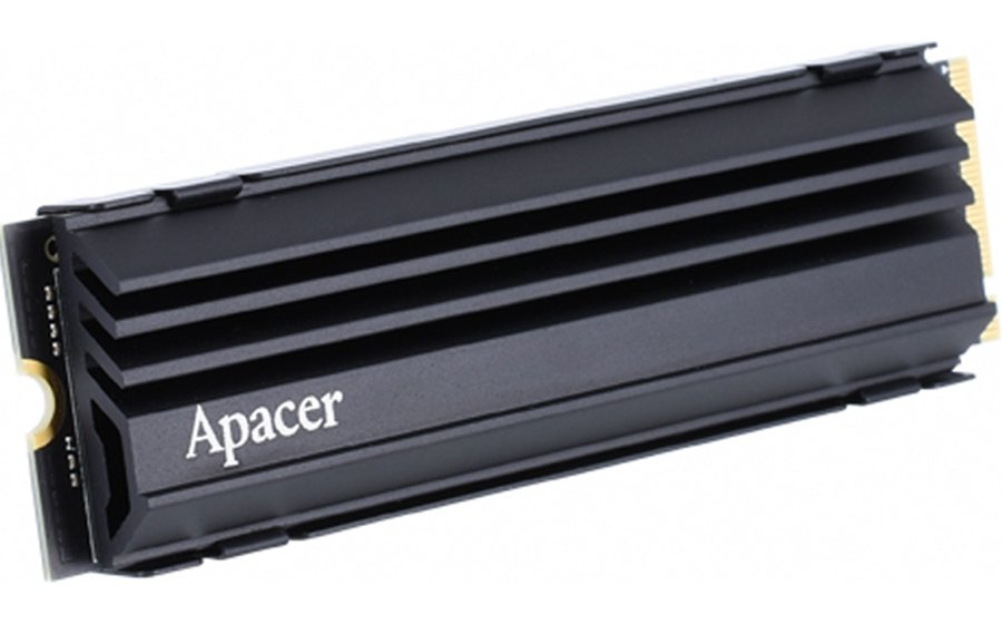 Накопичувач SSD NVMe M.2 512GB Apacer AS2280Q4U з радіатором (AP512GAS2280Q4U-1) - зображення 1