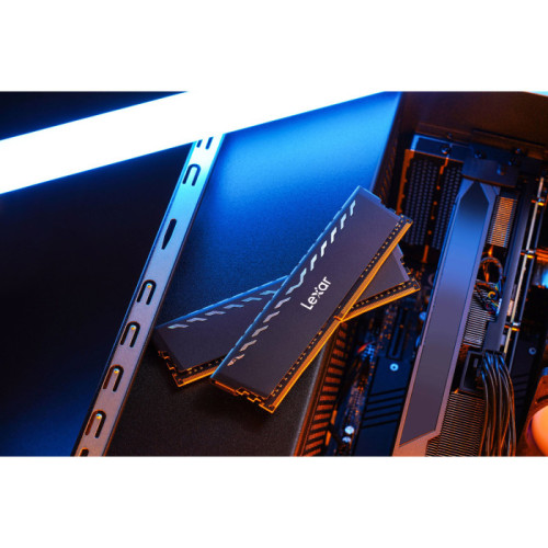 Пам'ять DDR4 RAM_16Gb (2x8Gb) 3200Mhz Lexar Thor Dark Gray (LD4BU008G-R3200GDXG) - зображення 5