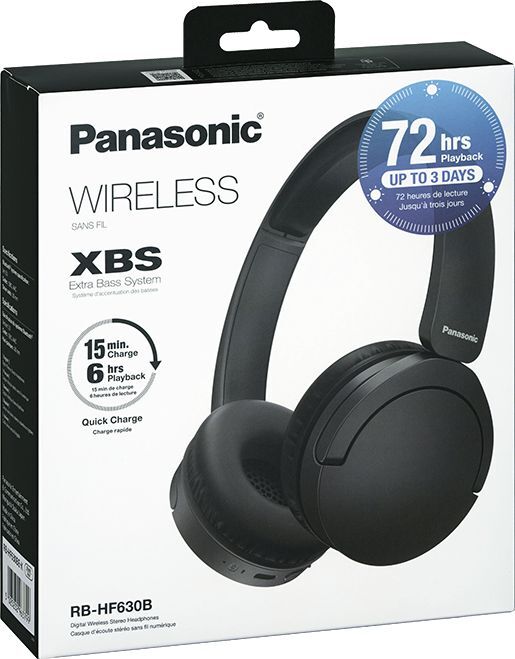 Безпровідна Bluetooth гарнітура Panasonic RB-HF630B Black - зображення 10