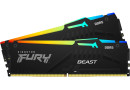 Пам'ять DDR5 RAM_32Gb (2x16Gb) 6000Mhz Kingston Fury Beast RGB EXPO Black (KF560C36BBE2AK2-32) - зображення 1