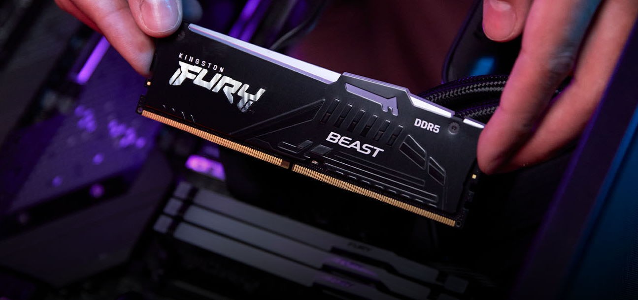 Пам'ять DDR5 RAM_32Gb (2x16Gb) 6000Mhz Kingston Fury Beast RGB EXPO Black (KF560C36BBE2AK2-32) - зображення 5