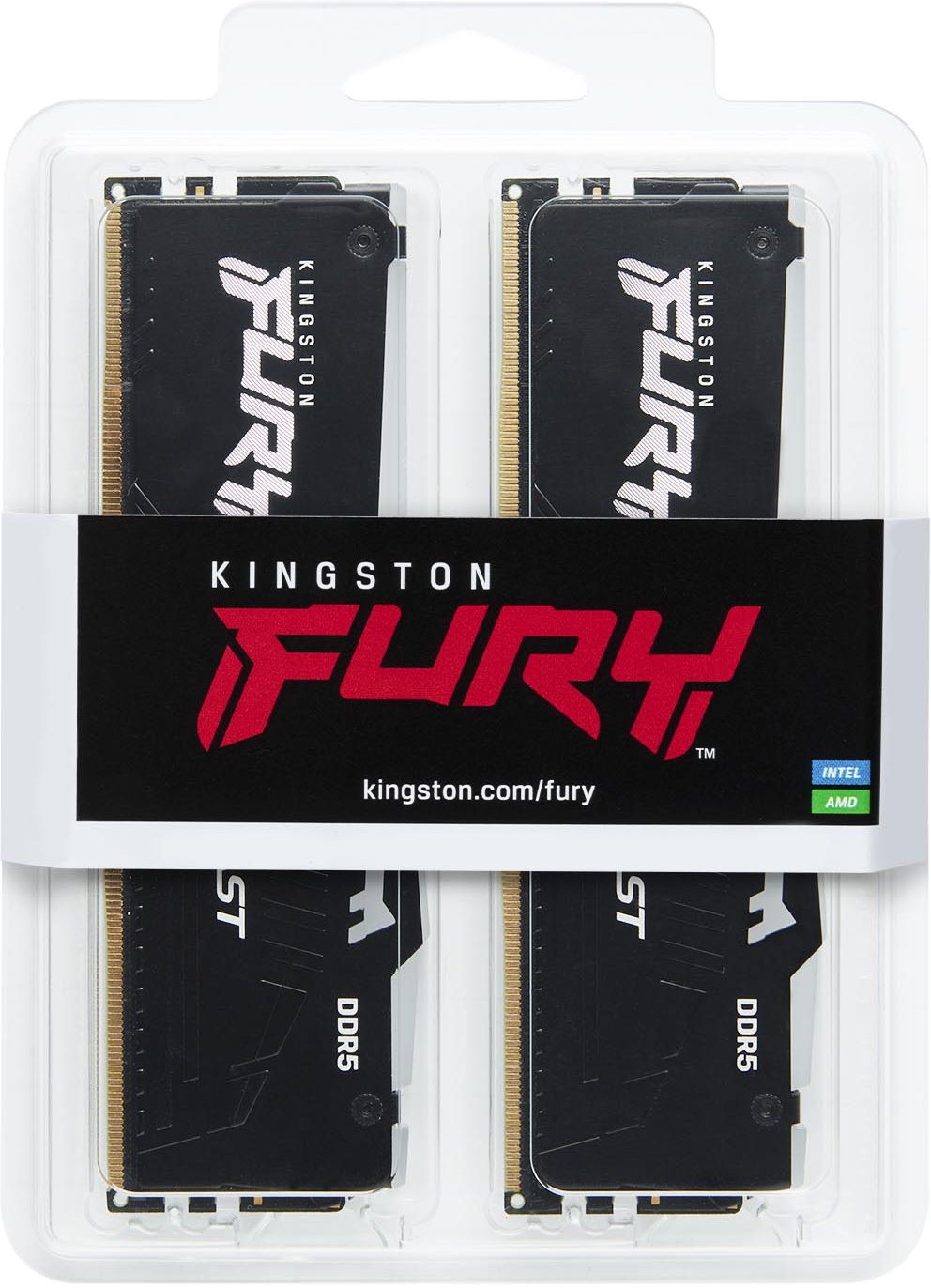 Пам'ять DDR5 RAM_32Gb (2x16Gb) 6000Mhz Kingston Fury Beast RGB EXPO Black (KF560C36BBE2AK2-32) - зображення 3