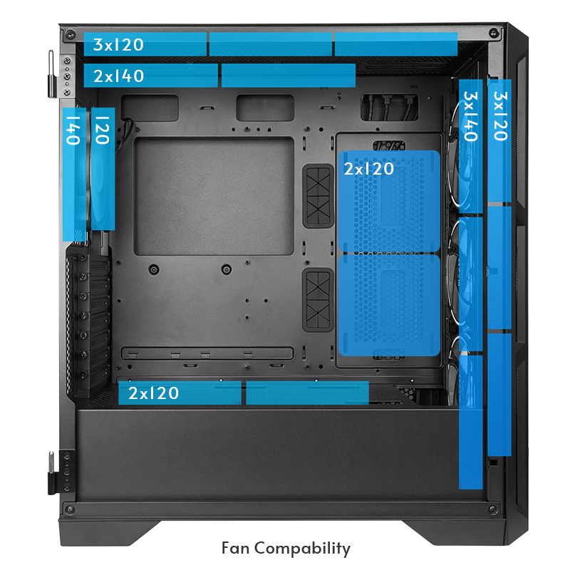 Корпус CHIEFTEC APEX AIR (GA-01B-M-OP) без БЖ - зображення 10