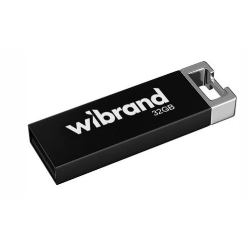 Флеш пам'ять USB 32 Gb Wibrand Chameleon Black USB 2.0 - зображення 2