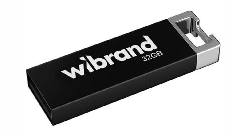 Флеш пам'ять USB 32 Gb Wibrand Chameleon Black USB 2.0 - зображення 2