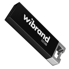 Флеш пам'ять USB 32 Gb Wibrand Chameleon Black USB 2.0 - зображення 1