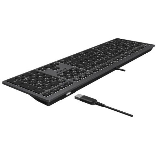 Клавіатура A4-Tech FX60H USB Grey White backlit - зображення 5
