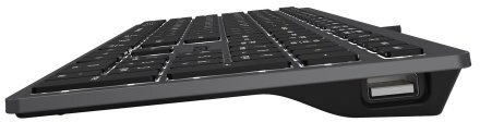 Клавіатура A4-Tech FX60H USB Grey White backlit - зображення 3