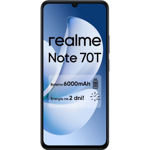 Смартфон Realme Note 70T 4\/256G Black - зображення 4
