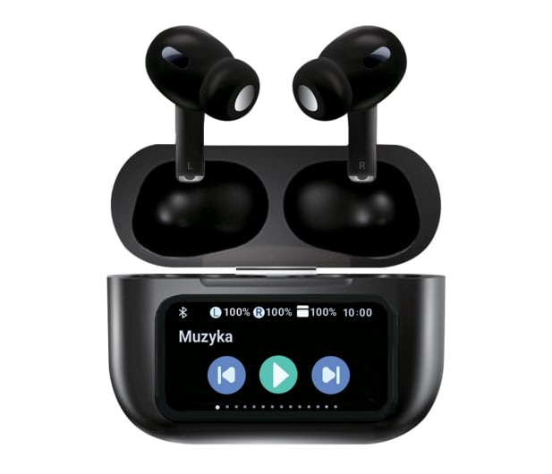 Безпровідна Bluetooth гарнітура Silver Monkey Smart Buds Plus, TWS, ANC (SMA318) - зображення 1