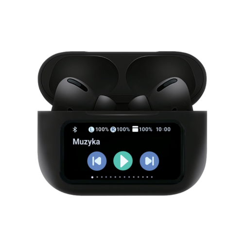 Безпровідна Bluetooth гарнітура Silver Monkey Smart Buds Plus, TWS, ANC (SMA318) - зображення 2