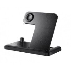 Безпровідний зарядний пристрій Essager Jiecheng 4 in1 PD15W Black (EWXZM-JC01-Z)
