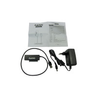 Конвертор USB3.0 to HDD SATA 2,5"/3,5"/5,25"/SSD, PA 2V/2A black