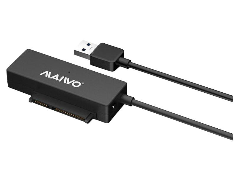 Конвертор USB3.0 to HDD SATA 2,5\/3,5\/5,25\/SSD, PA 2V\/2A black - зображення 3