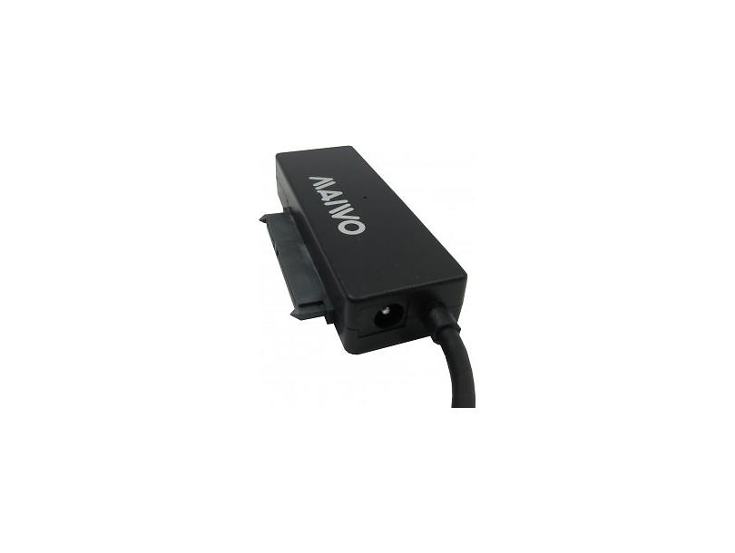 Конвертор USB3.0 to HDD SATA 2,5\/3,5\/5,25\/SSD, PA 2V\/2A black - зображення 5