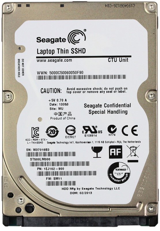 Жорсткий диск HDD Seagate 2.5 500GB ST500LM000_ - зображення 1